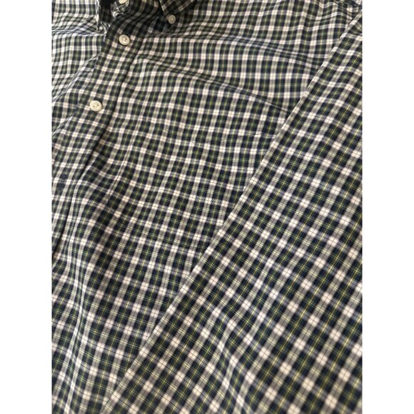LL Bean Shirt Men’s Size L-Tall Long Sleeve Button Up Plaid Wrinkle Resistant - Picture 3 of 5